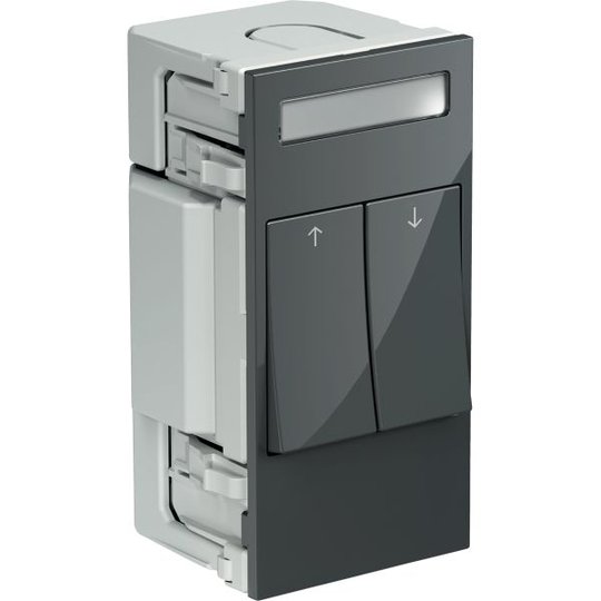 Schneider Electric INS66107 Kytkin 2 keinukytkintä Tummanharmaa