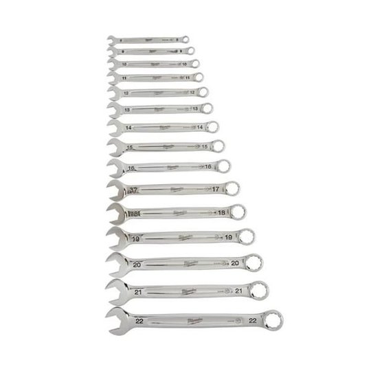 Milwaukee 4932471340 Räikkäavainsarja 15-osainen