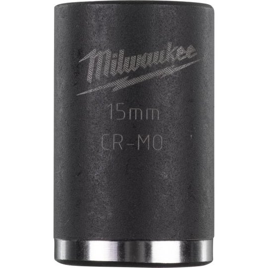 Milwaukee Shockwave Impact Duty Voimahylsy 1/2" kiinnitys, lyhyt 15 mm