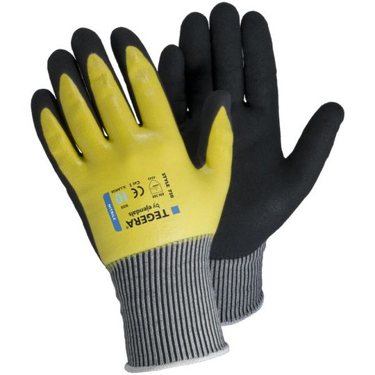 Tegera 783 Käsineet Viiltosuoja, Nitril/Dyneema Koko 6