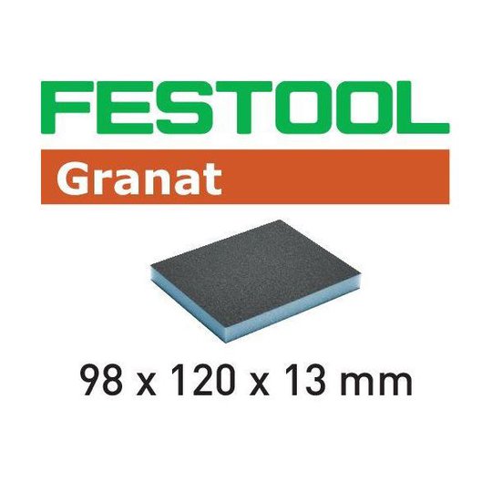 Festool GR Hiomasieni 98x120x13mm 6 kpl. 220
