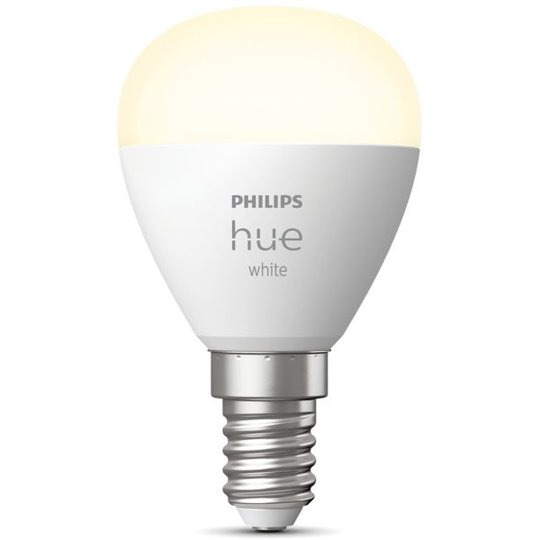 Philips Hue White LED-valo 5.7W, P45, E14