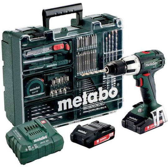 Metabo SB 18 LT Set Iskuporakone sis. lisäosasarjan, akut ja laturin