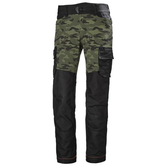 Helly Hansen Workwear Chelsea Evolution Työhousut camo/musta C44
