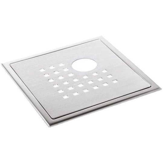 TEBO Details Stockholm Lux Lattiakaivon siivilä 200x200 mm syvennyksiä