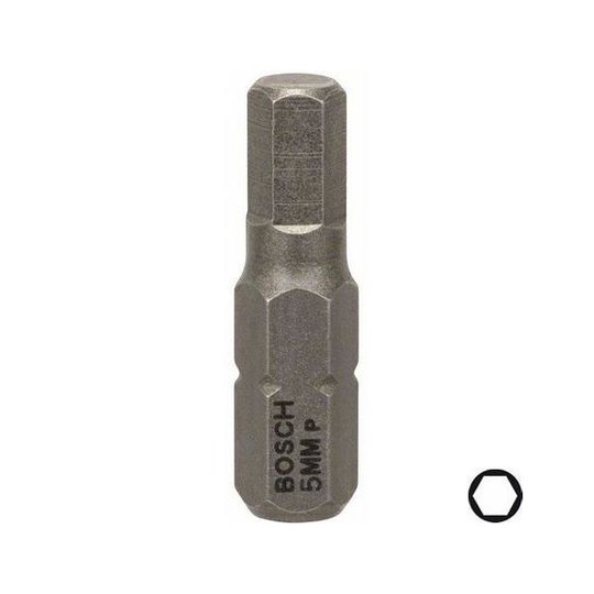 Bosch HEX Ruuvikärjet HEX5 3 kpl 25 mm