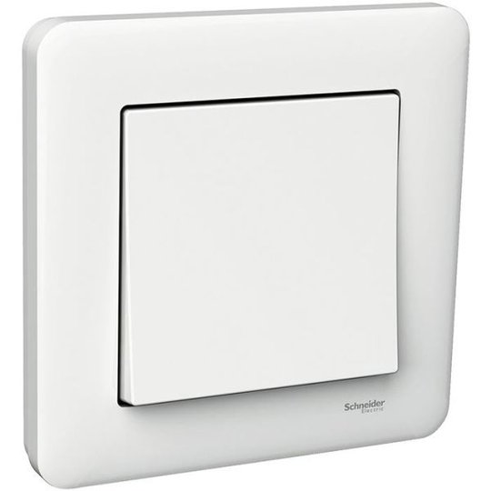 Schneider Electric Exxact Primo Kytkin portaikko/1-napainen, valkoinen