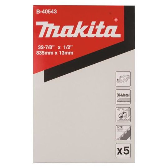 Makita B-40543 Vannesahanterä 5 kpl, 14T