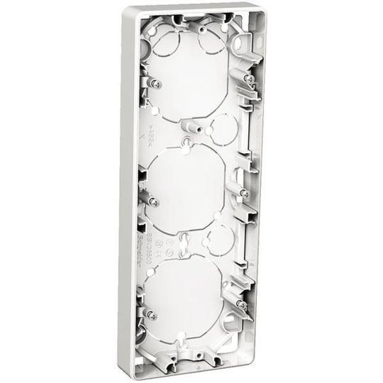 Schneider Electric Exxact WDE002353 Korotusrasia pinta-asennus, syvyys 21 mm 3-lokeroinen