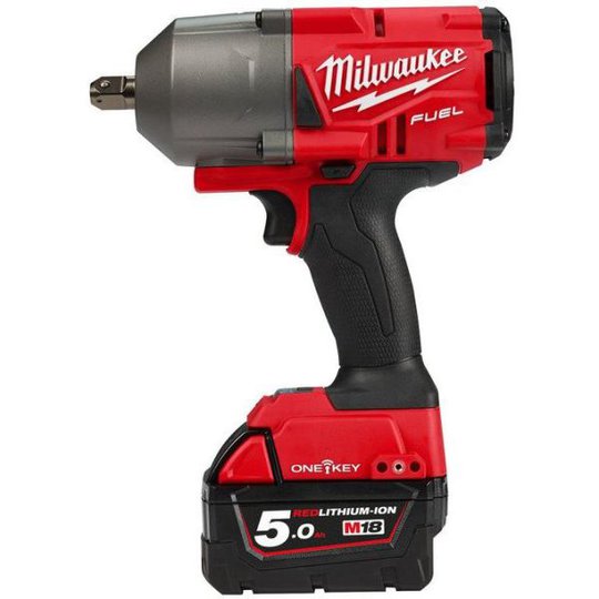 Milwaukee M18 ONEFHIWP12-502X Mutterinväännin sis. 5,0 Ah:n akut ja laturin