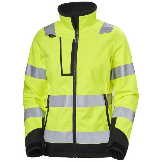Helly Hansen Workwear Luna Softshelltakki huomiotakki, keltainen XS