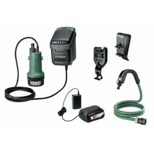 Bosch DIY GardenPump 18 Puutarhapumppu 2,5 Ah akulla ja laturilla