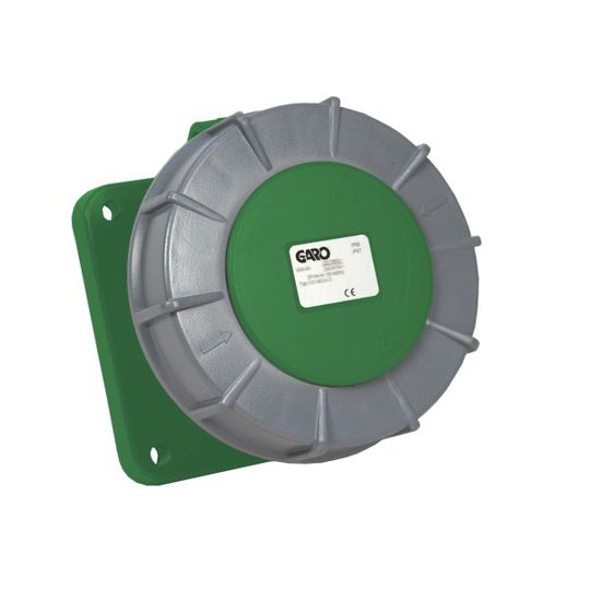 Garo UIV 3125-10 S Paneelin ulostulo IP67, 4-napainen, 125A Vihreä, 10 h