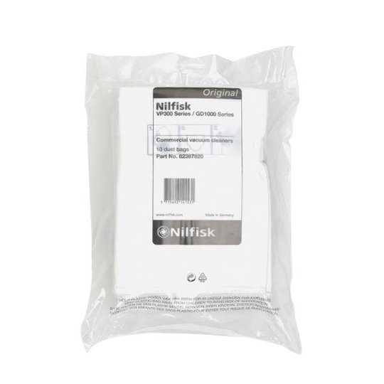 Nilfisk 82367820 Pölynimuripussi 10 kpl:n pakkaus