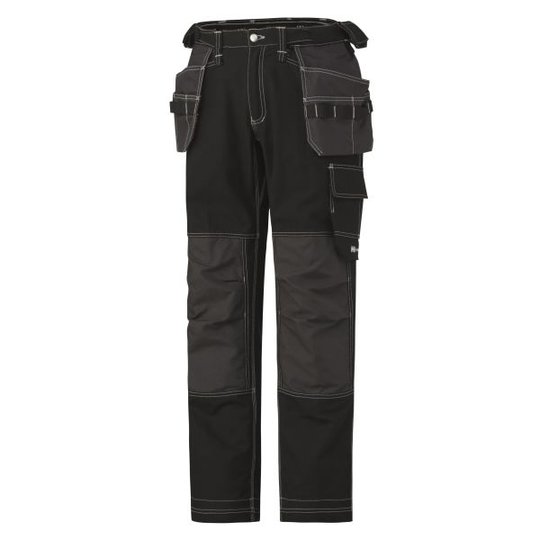 Helly Hansen Workwear Chelsea Cotton Cons Vyötäröhousut musta/harmaa Koko C46