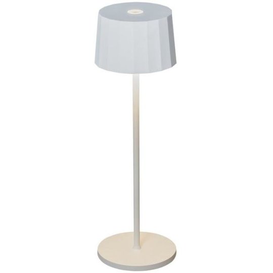 Konstsmide Positano Pöytävalaisin USB, 2,2W Valkoinen