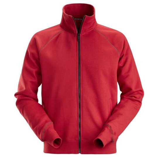 Snickers 2886 AllroundWork Collegetakki Punainen XS
