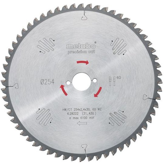 Metabo 628222000 Sahanterä