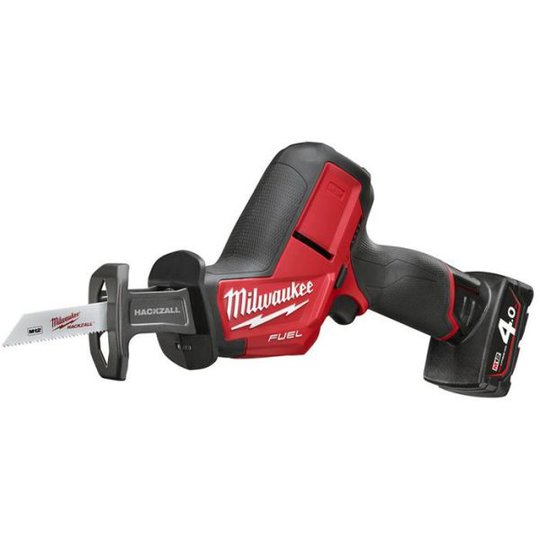 Milwaukee M12 CHZ-402C Puukkosaha sis. akut ja laturin