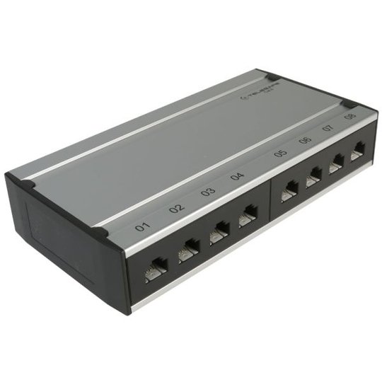Elko Keystone Minipatchbox tyhjä 8 porttia
