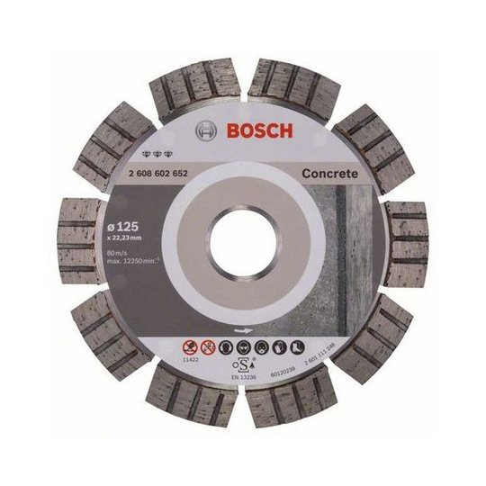 Bosch Best for Concrete Timanttikatkaisulaikka 125x22,23mm