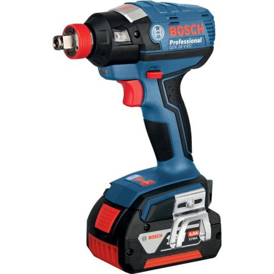 Bosch GDX 18 V-EC Mutterinväännin sis. akut ja laturin