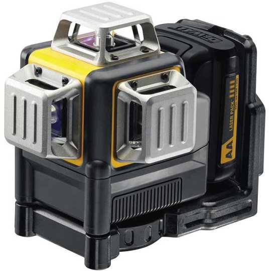 Dewalt DCE089LR Ristilaser mukana AA-alkaliparistot