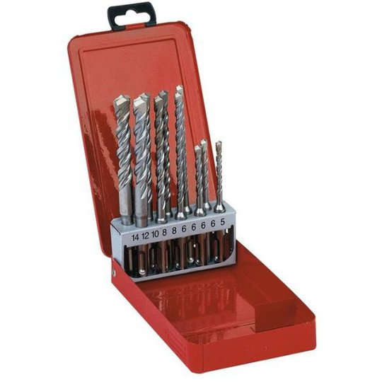 Milwaukee M2 4932352340 Vasaraporanteräsarja SDS-Plus, 2-särmäinen, 10 osaa