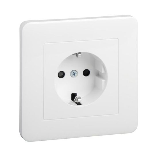 Schneider Electric WDE002995 Seinäpistorasia 1-osainen, peitelevy, 50 kpl