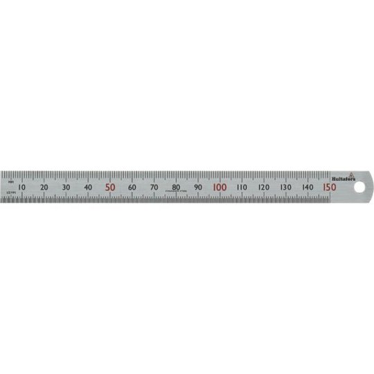 Hultafors STL 150 Teräsviivain toleranssi ±0,3 mm 150 mm