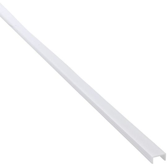 Hide-a-Lite U-profil Hög Peitekansi alumiiniprofiileihin, 2 m Opal