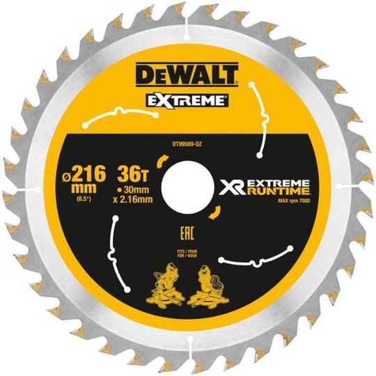 Dewalt DT99569 Sahanterä 36T