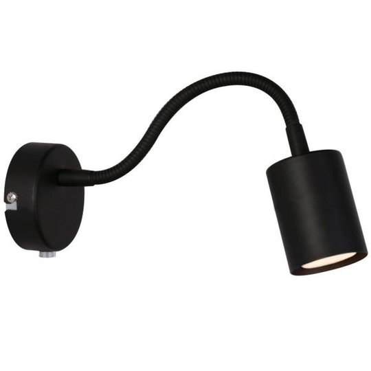 Nordlux EXPLORER 74811003 Vuodevalaisin seinälle, IP20, GU10 Musta