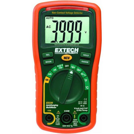 Extech EX330 Yleismittari/volttimittari