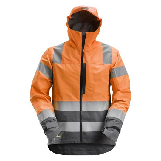Snickers 1330 AllroundWork Kuoritakki heijastimet, oranssi XS