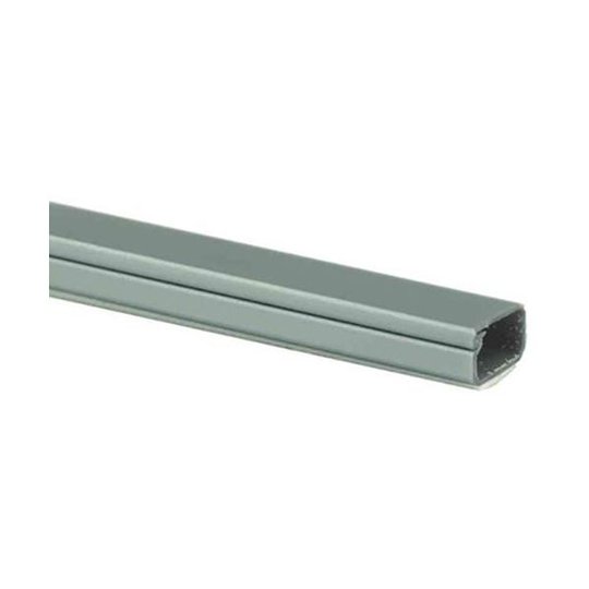 Plasfix 2407-7G Kaapelikanava itsekiinnittyvä, kannellinen, 2 m 16 x 10 mm, alumiini