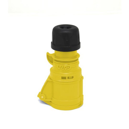 Garo S 232-4 S Jatkopistorasiat IP44, 3-napainen, 32A, lukituslaite Keltainen, 4 h