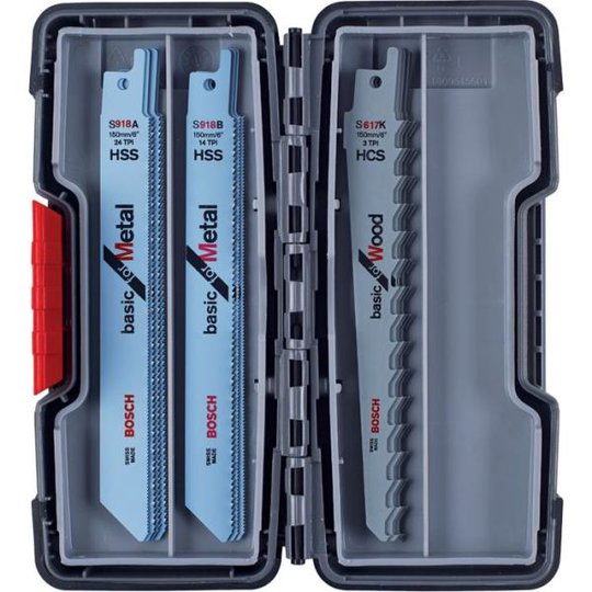 Bosch 2607010901 Puukkosahanteräsarja 15 osaa