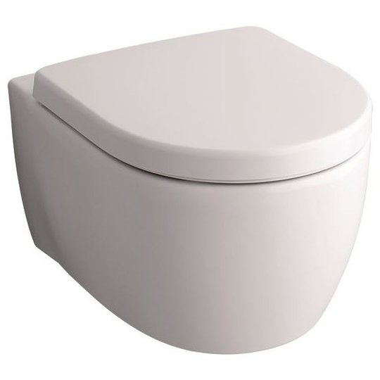 Ifö iCon 357500809 WC-istuin ilman huuhtelusäiliötä kova kansi, soft-close