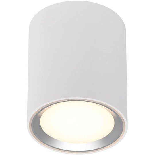 Nordlux FALLON 47550132 Kohdevalaisin LED,2700K, IP20 Valkoinen/harjattu teräs