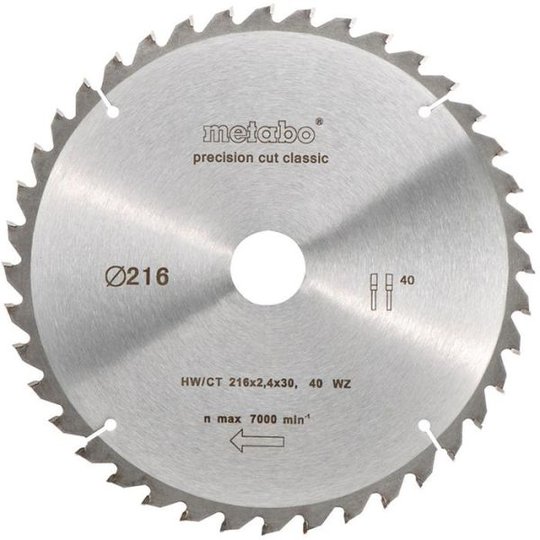 Metabo 628060000 Sahanterä