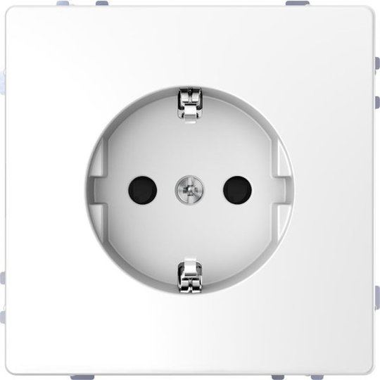 Schneider Electric MTN2300-6035 Seinäpistorasia 1-osainen, maadoitettu Lootus, valkoinen