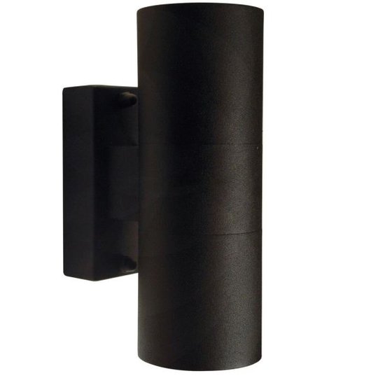 Nordlux TIN 21279903 Julkisivuvalaisin GU10, 2x35W, IP54 Musta