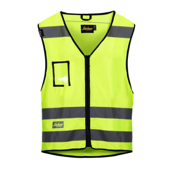 Snickers 9153 Liivi Hi-Vis, keltainen Koko S/M