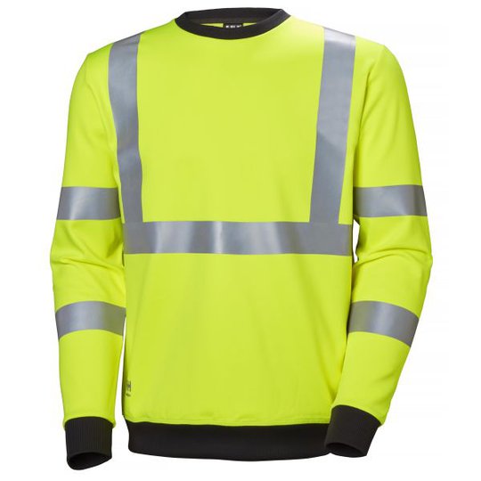 Helly Hansen Workwear Addvis Collegepaita huomiotakki, keltainen Koko S
