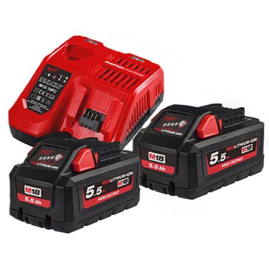 Milwaukee M18 HNRG-552 Latauspaketti