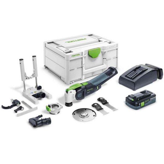 Festool OSC 18 HPC 4,0 EI-Set VECTURO Monitoimityökalu sis. akun ja laturin