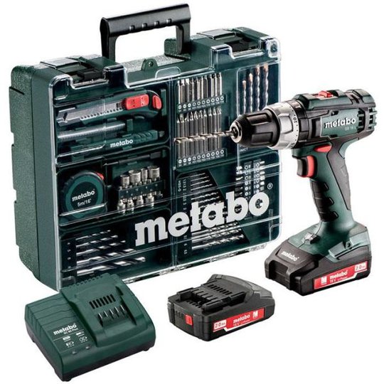 Metabo SB 18 L Set Iskuporakone sis. lisäosasarjan, akut ja laturin