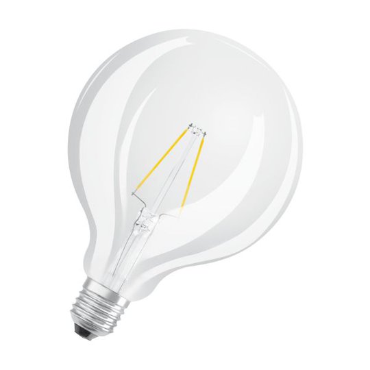 Osram PARATHOM Retrofit CLASSIC GLOBE LED-valo kirkas, 2700K, E27 2,5W, 250 lm