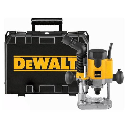 Dewalt DW621K Käsiyläjyrsin sis. kantolaukun, 1100 W